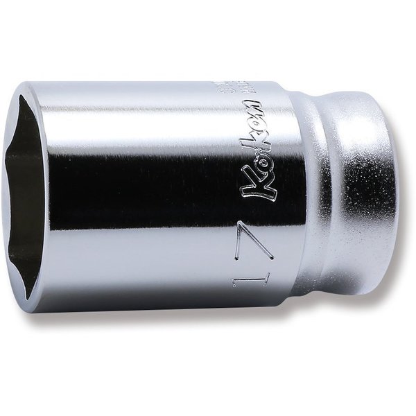 Ko-Ken Socket 17mm 6 Point 35mm Z-series 3/8 Sq. Drive 3300XZ-17